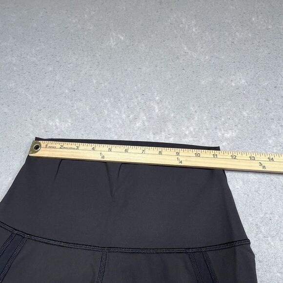 Lululemon Legging Womens Size 4 Black Legging Logo Athleisure Inseam 22” - Picture 6 of 13